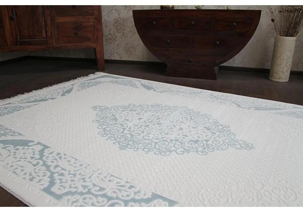 Luxusný kusový koberec akryl Sergej modrý 160x230cm