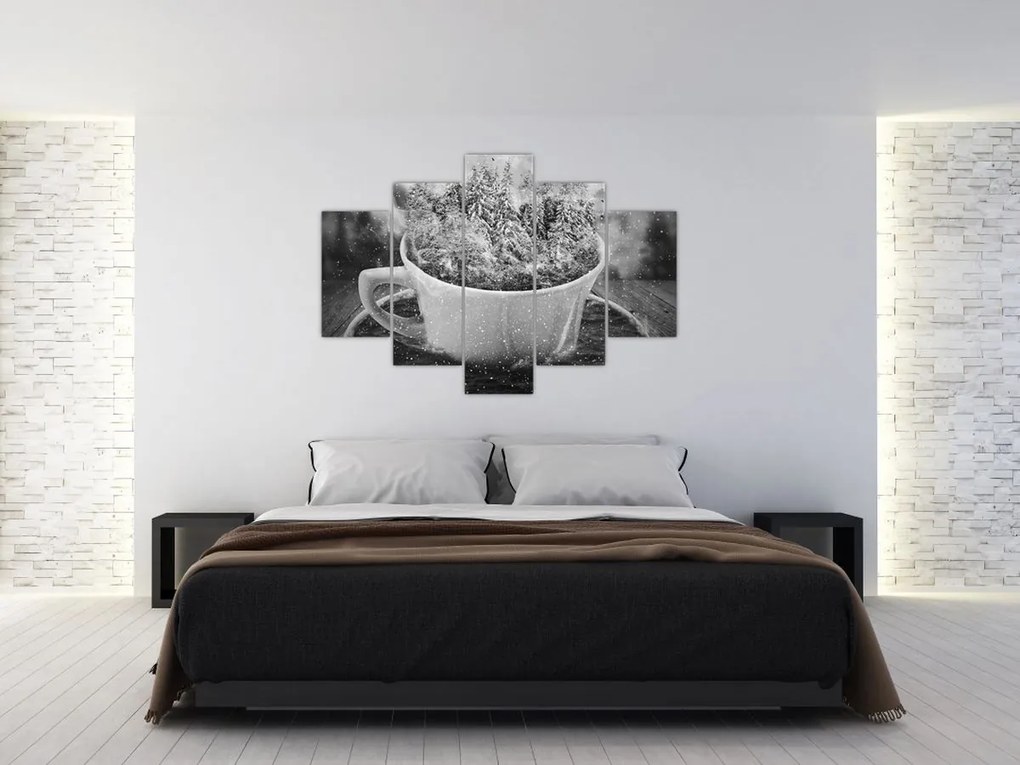 Obraz - Šálka prírody (150x105 cm)