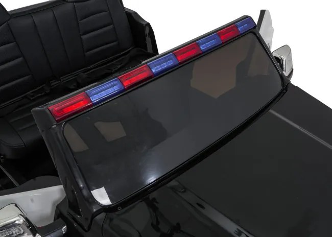 Elektrické autíčko RAM 3500 policajné čierne