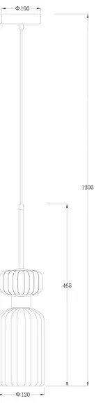 Luster na lanku MOLLY 1xE14/40W/230V pr. 12 cm zlatá/ružová/modrá