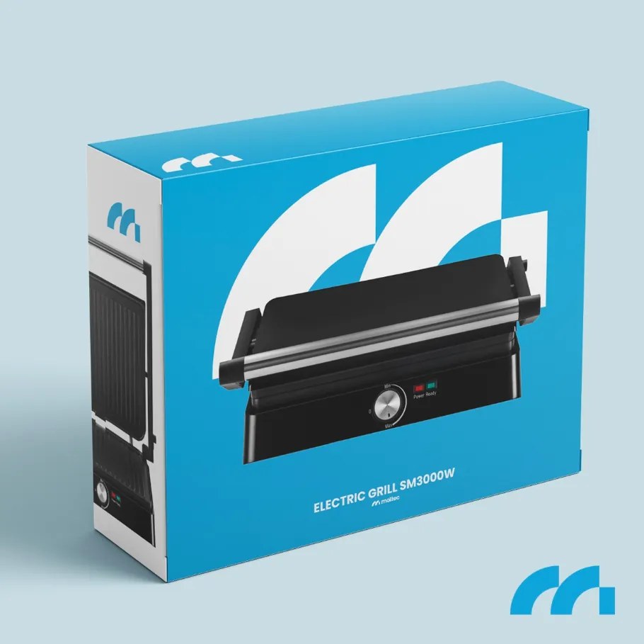 Elektrický gril a sendvičovač MalTec SM3000W 2200W