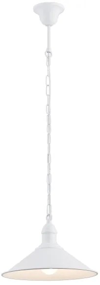 Argon 630 - luster na reťazi ERBA 1xE27/60W/230V