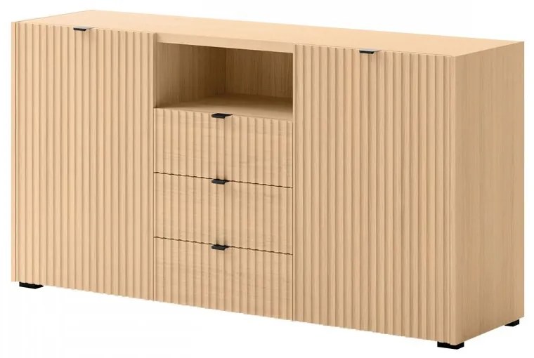 Komoda Siroti 2D3SZ SR02, Farby: dub vicenza bielený