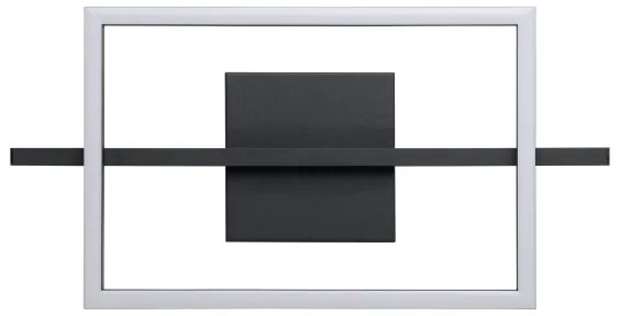 Eglo 901115 - LED Stmievateľné stropné svietidlo AMANDOLO LED/17W/230V čierna + DO