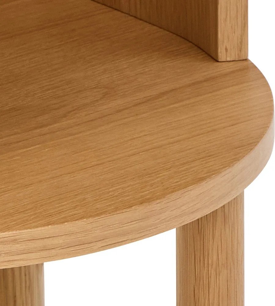 Nočný stolík v dekore duba v svetloprírodnej farbe Paron – Actona