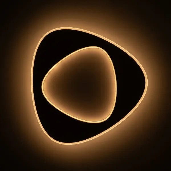 Brilagi - LED stmievateľné stropné svietidlo FLARE LED/70W/230V 3000-6000K + diaľkový ovládač