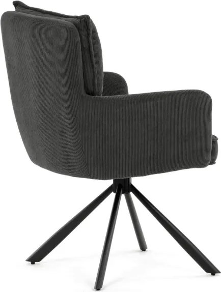 Jedálenská stolička sivá HC-X1128 GREY2