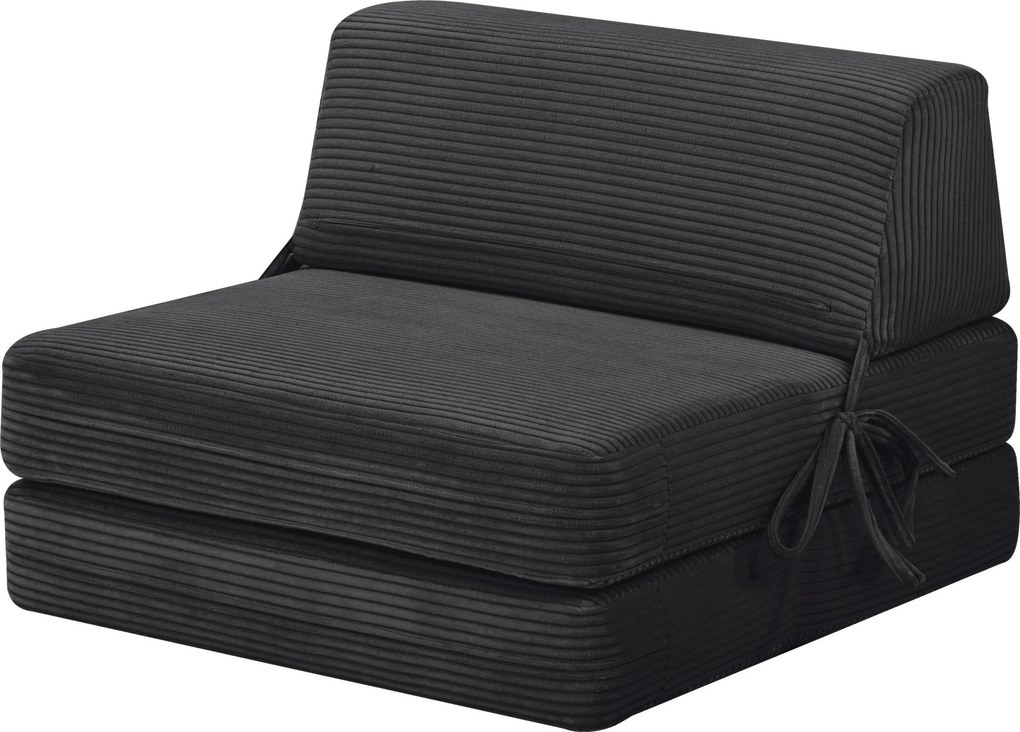 XXXLutz ROZKLADACIE KRESLO, textil, čierna Livetastic - Postele - 002781009806