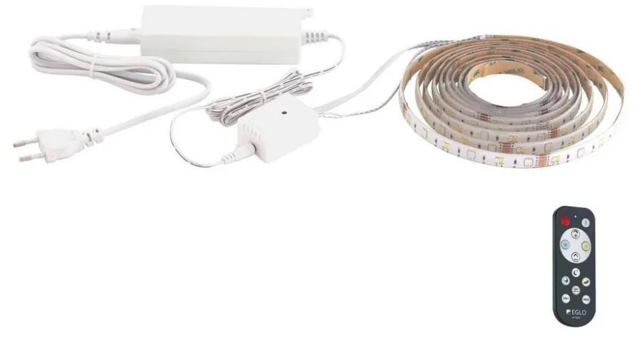 Eglo 98296 - LED Stmievateľný pásik STRIPE-A LED/17W/230V + diaľkové ovládanie 5m