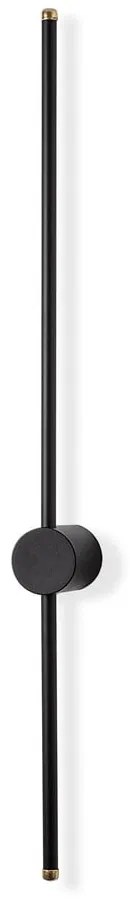 Čierne LED nástenné svietidlo ø 7 cm Sword – Opviq lights