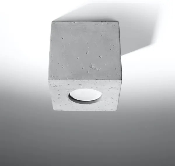 Sollux SL.0489 - Bodové svietidlo QUAD 1xGU10/10W/230V betón