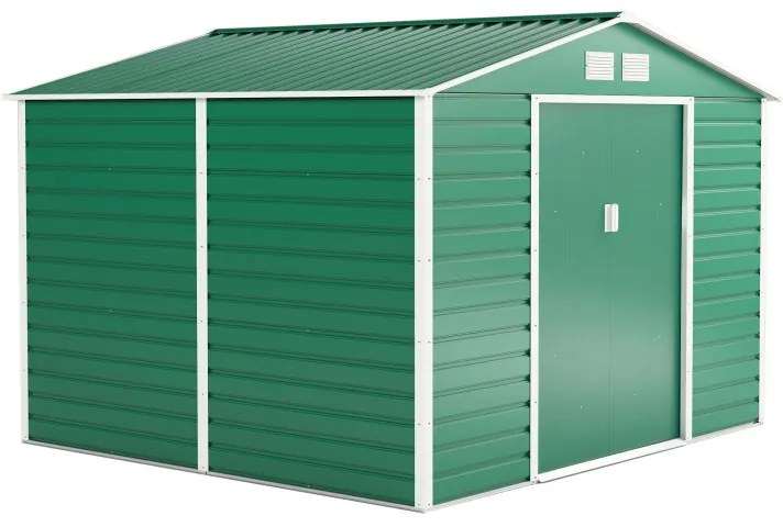 G21 Záhradný domček G21 GAH 706 - 277 x 255 cm, zelený