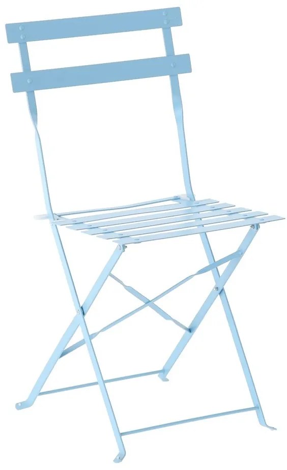 Aldotrade Záhradný skladací nábytok Bety modrá,set stolu a 2 židlí