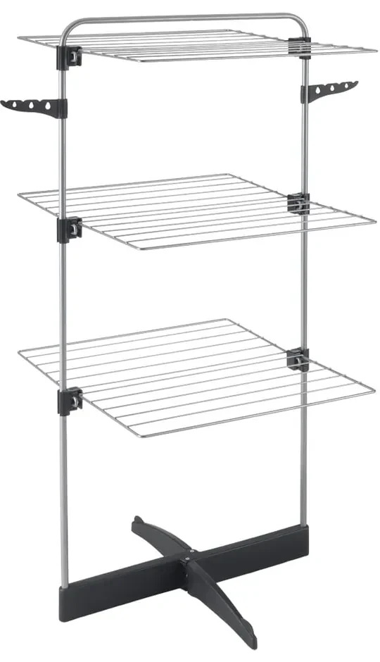 Sušiak s 3 poschodiami Metaltex Thunder, výška 1,2 m