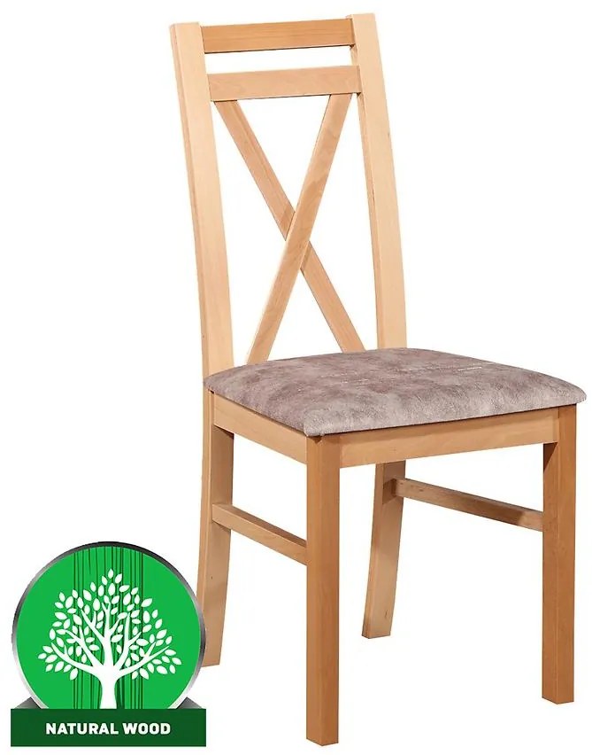 Stolička W114 bukový lak livia 8