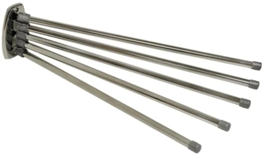 Vešiak na uterák 5 ramenný CHROM 50cm KLC