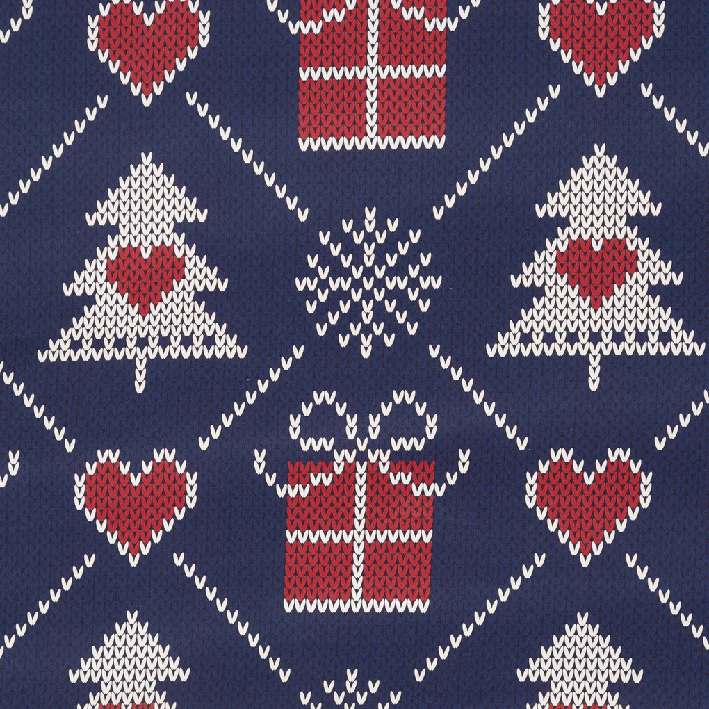 VIANOČNÉ RENFORCÉ OBLIEČKY MERRY 140X200 CM, 1KS 70X80 CM VZOROVANÉ