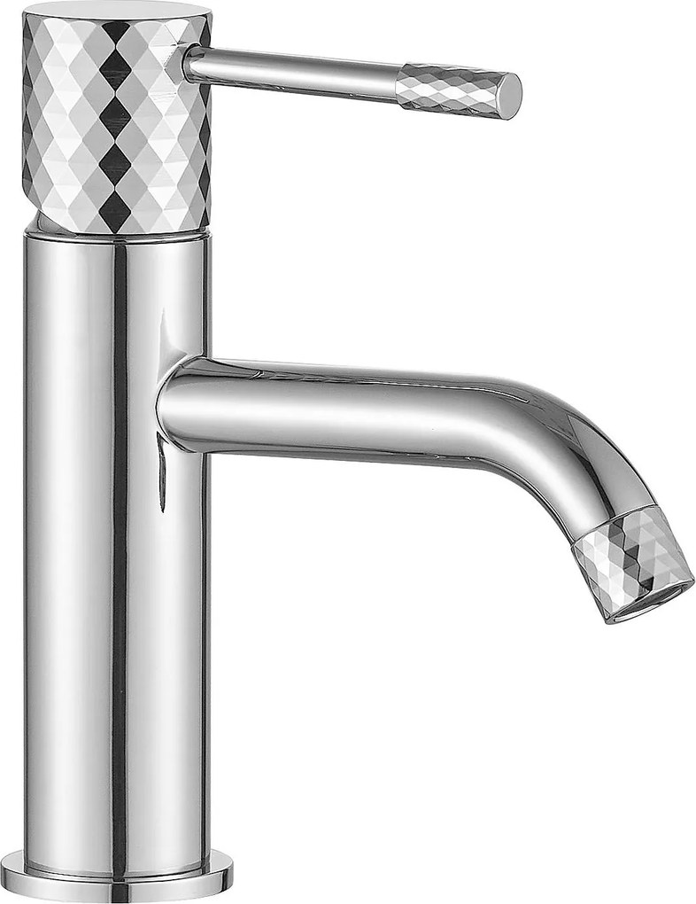 Umývadlová batéria Rea LUNGO Diamond nízka, chrome
