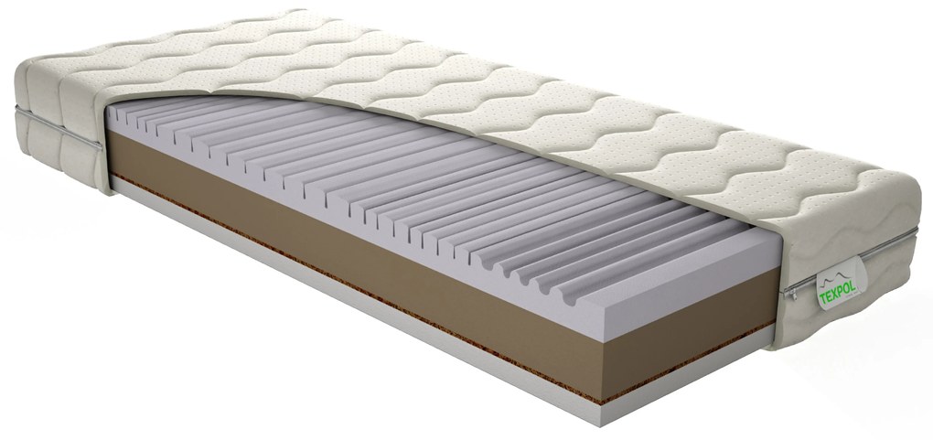 Penový matrac Pauletta Comfort 200x90 cm (T4/T5). Akcia -8%. Vlastná spoľahlivá doprava až k Vám domov. 1020053