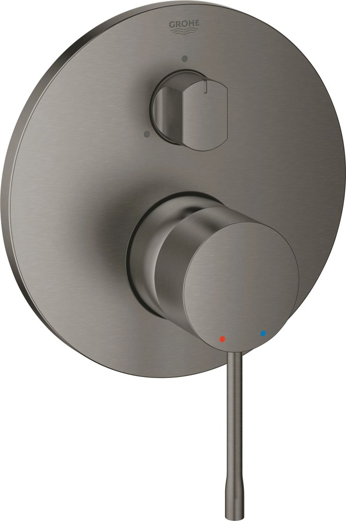Grohe Essence vaňová/sprchová batéria podomietková Brushed Hard Graphite 24092AL1