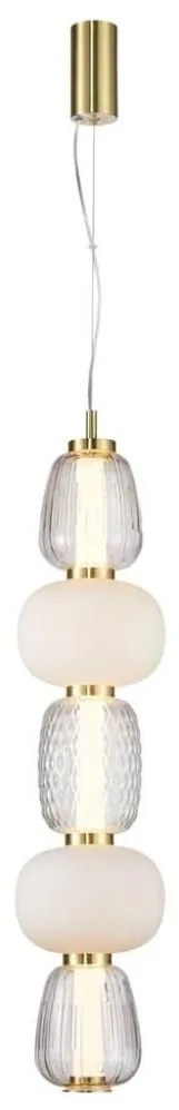 LED Luster na lanku CARO LED/40W/230V zlatá