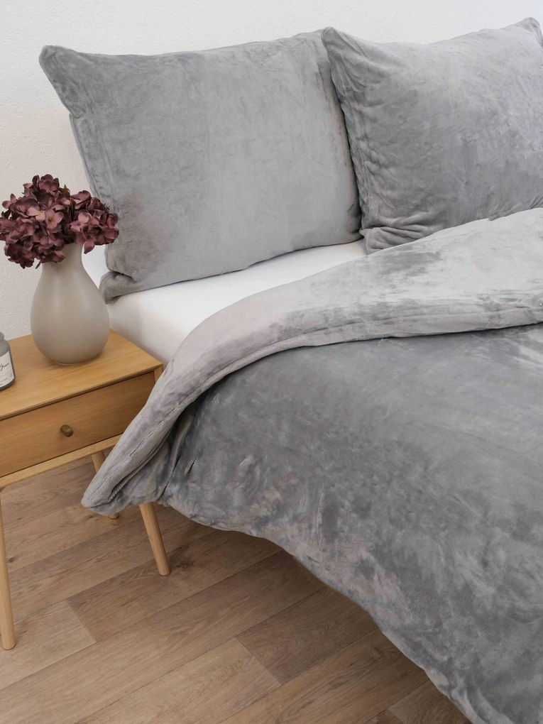 Francúzske obliečky mikroplyš Exclusive – Laura svetlo sivá