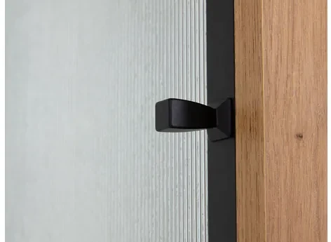 Zostava nábytku do obývacej izby Brulpin III, Osvetlenie: osvetlenie LED biele, Farby: dub artisan / čierny