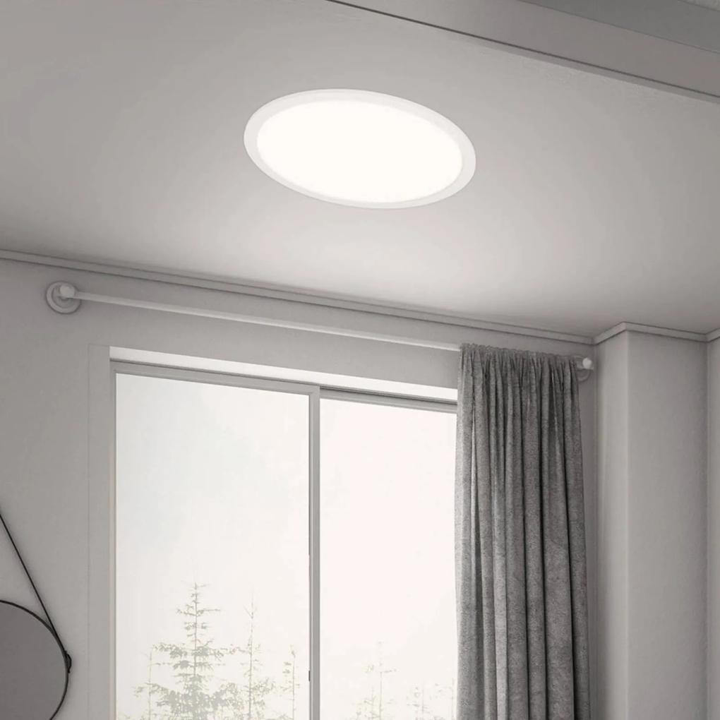 LED panel Piatto CCT diaľkové okrúhly biely