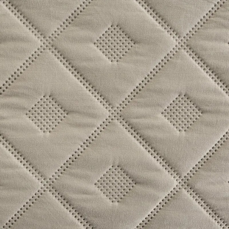 Dekorstudio Prehoz na posteľ ALARA6 v tmavobéžovej farbe Rozmer prehozu (šírka x dĺžka): 220x240cm