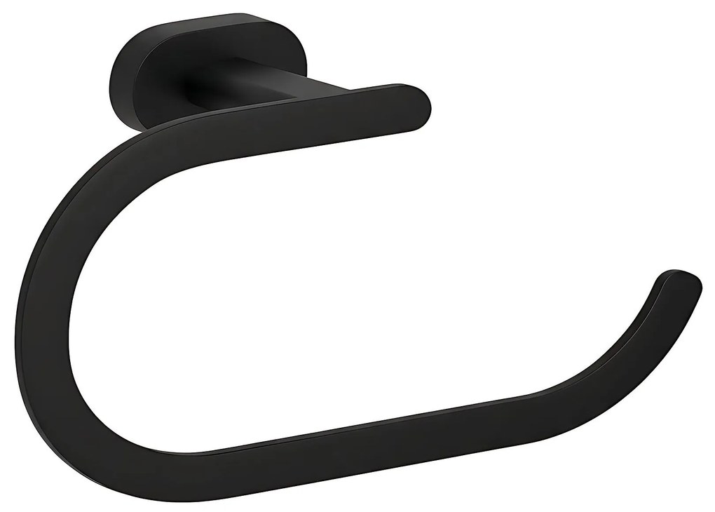 Rea Til, kúpeľňový vešiak na uteráky, čierna matná, REA-88067