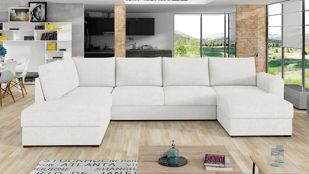 Rohová rozkladacia pohovka Astana Premium, Dostupné poťahy: Piano 26, Strana: ľavá