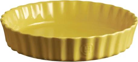 Hlboká koláčová forma, ø 24 cm, žltá provence- Emile Henry