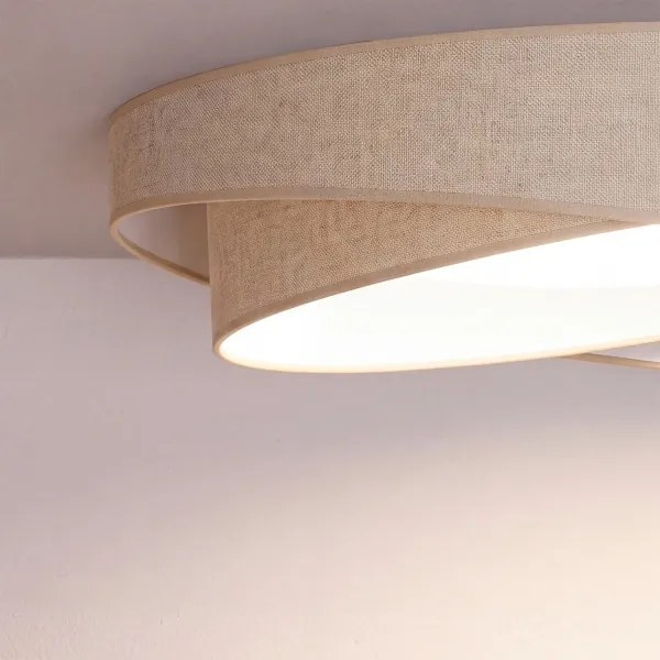 BRILAGI - LED stmievateľné svietidlo VELVET TWIST LED/36W/230V CCT pr. 65 cm WT béžová + diaľkové ovládanie