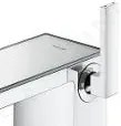 Axor MyEdition - Umývadlová batéria s výpusťou Push-Open, chróm/zrkadlové sklo 47020000