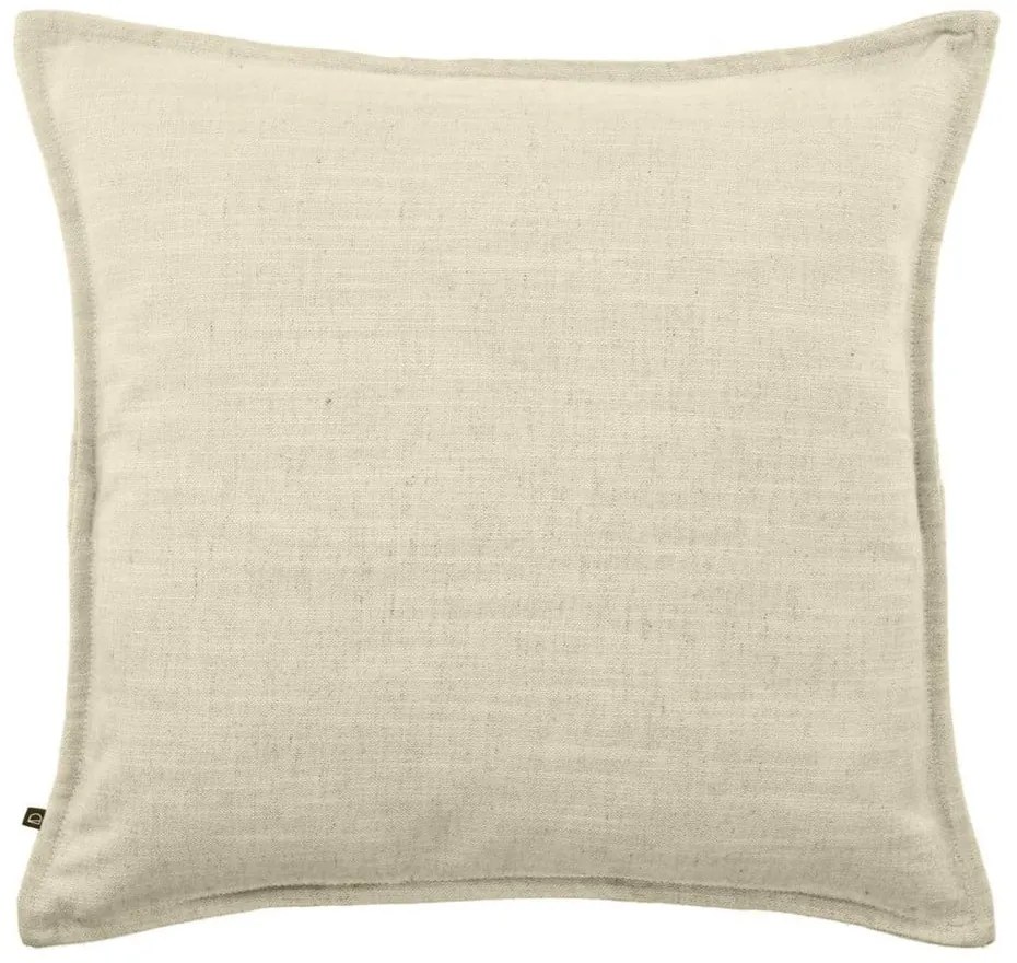 Obliečka na vankúš s prímesou ľanu 45x45 cm Blok – Kave Home