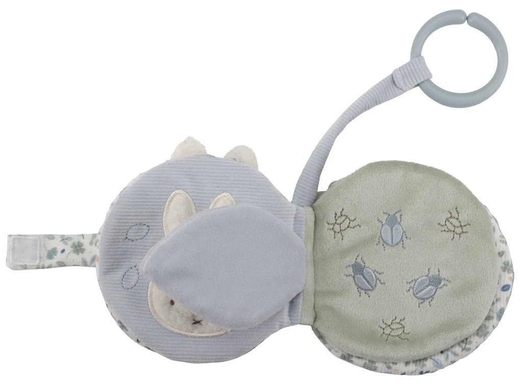 Závesná textilná knižka králiček Miffy Lucky Leaves