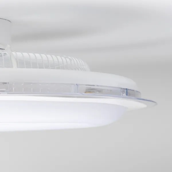 Brilagi - LED Stmievateľné svietidlo s ventilátorom RONDA LED/48W/230V biela + DO
