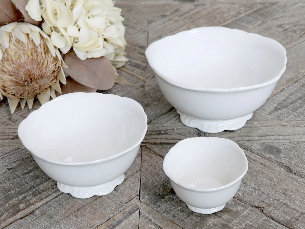 Chic Antique Set porcelánových misiek Provence – set 3 ks