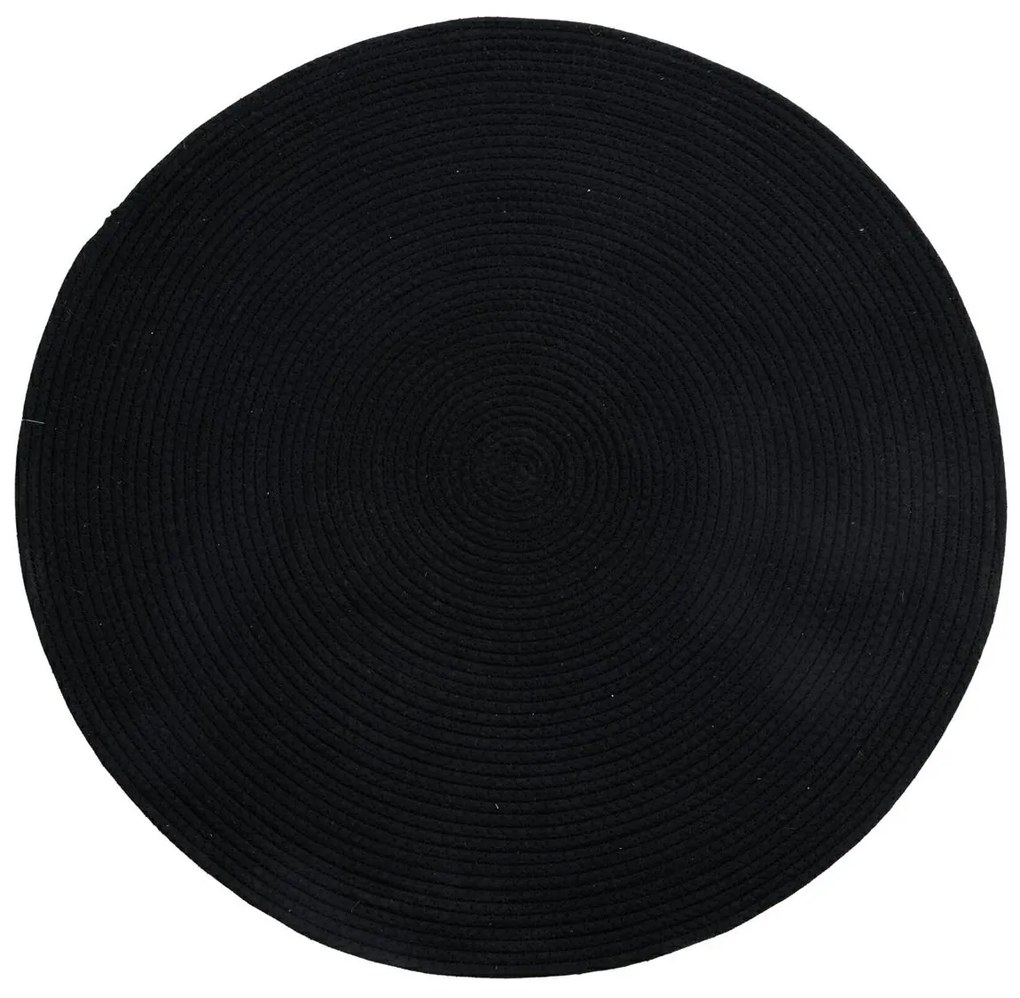 Koberec Julia, (fi) 80 cm, čierna