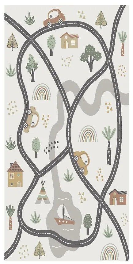 Koberec Frisee Bond Kids 0,8/1,5 40337 660 krémová