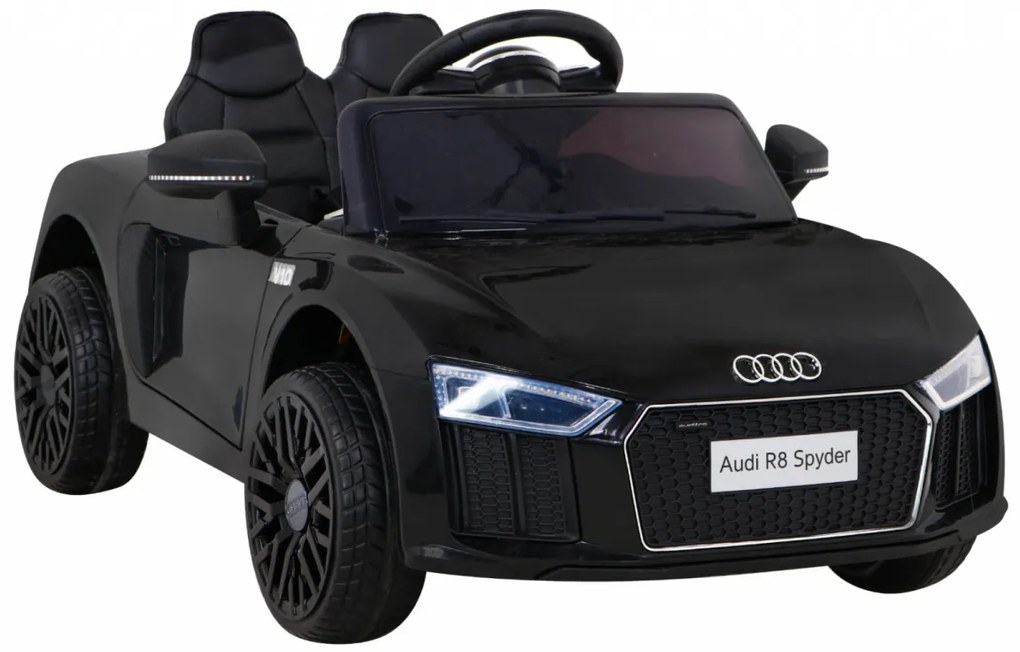Detský automobil Audi R8 na batérie, čierne