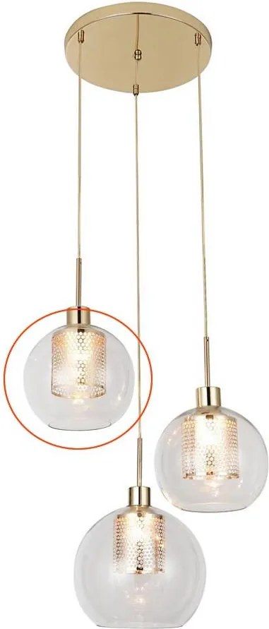 Rabalux 19792 - Náhradné tienidlo PHILANA pr. 19 cm číra