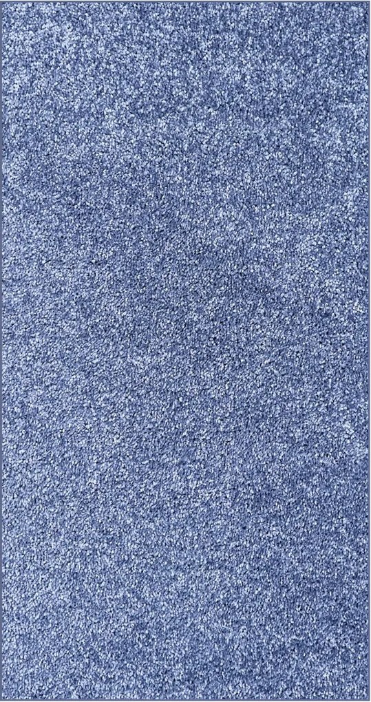 AladinWorld Expres, Koberec behúň Velur Ultra tm. modrý, 67x400, modrá, detská izba
