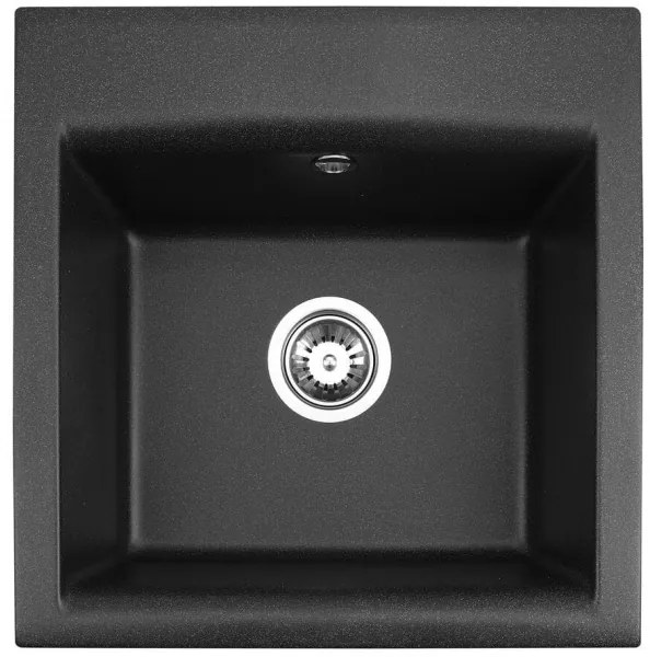 ALVEUS SETA23193 - Kuchynský drez ATROX+drezová batéria MINTAS 34cm granit/čierna