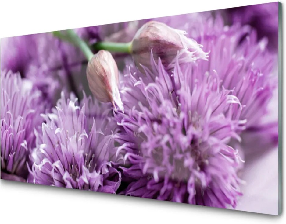 Obraz na skle Sklenený Kvety Rastlina