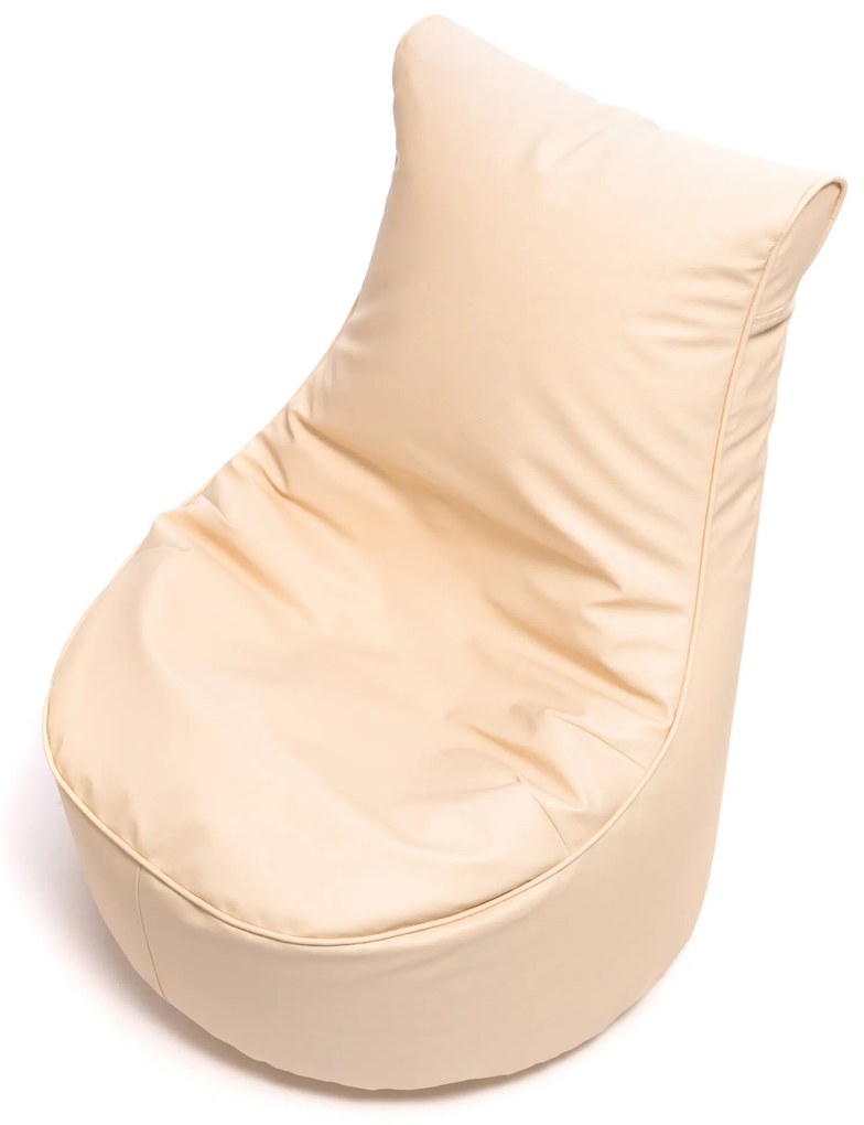 INTERMEDIC SK Sedací Vak Seat S Ekokoža Farba: E15 - Sivá tmavá (Ekokoža)