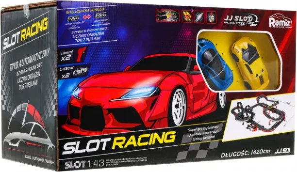 Pretekárska dráha SLOT RACING 14 m