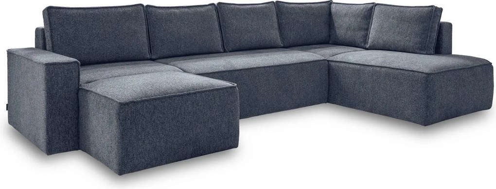 XXXLutz SEDACIA SÚPRAVA, textil, tmavomodrá MID.YOU - Sedačky - 001454003628