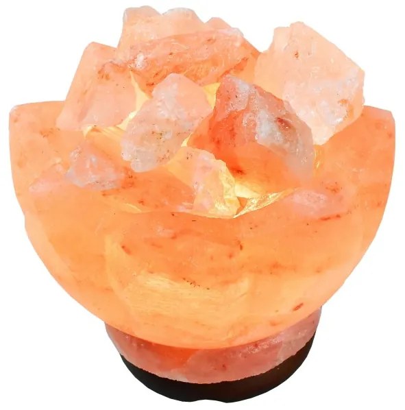 Soľná lampa ruža 2,8 kg