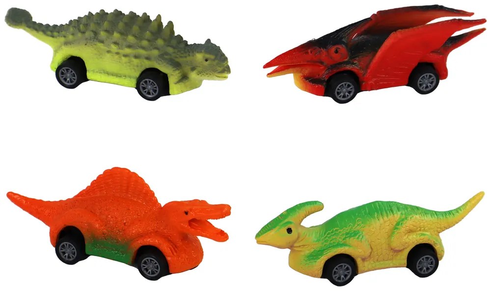 Lean Toys Autíčko v tvare Dinosaura